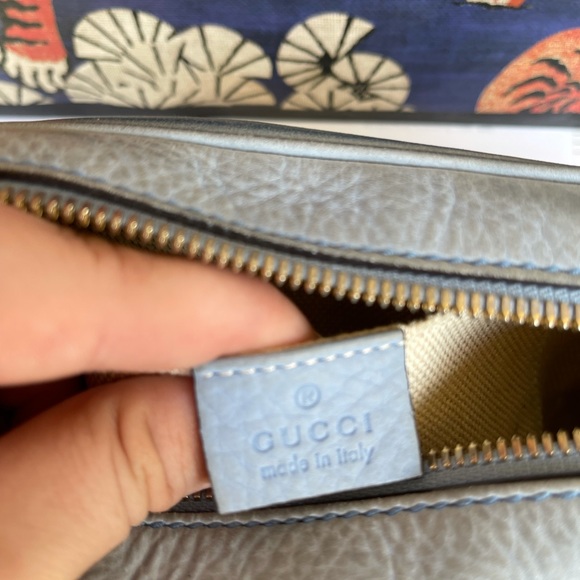 Gucci soho disco baby blue nubuck suede READ !! - Picture 10 of 12